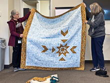 Brown Bag Challenge Results - Mary's quilt